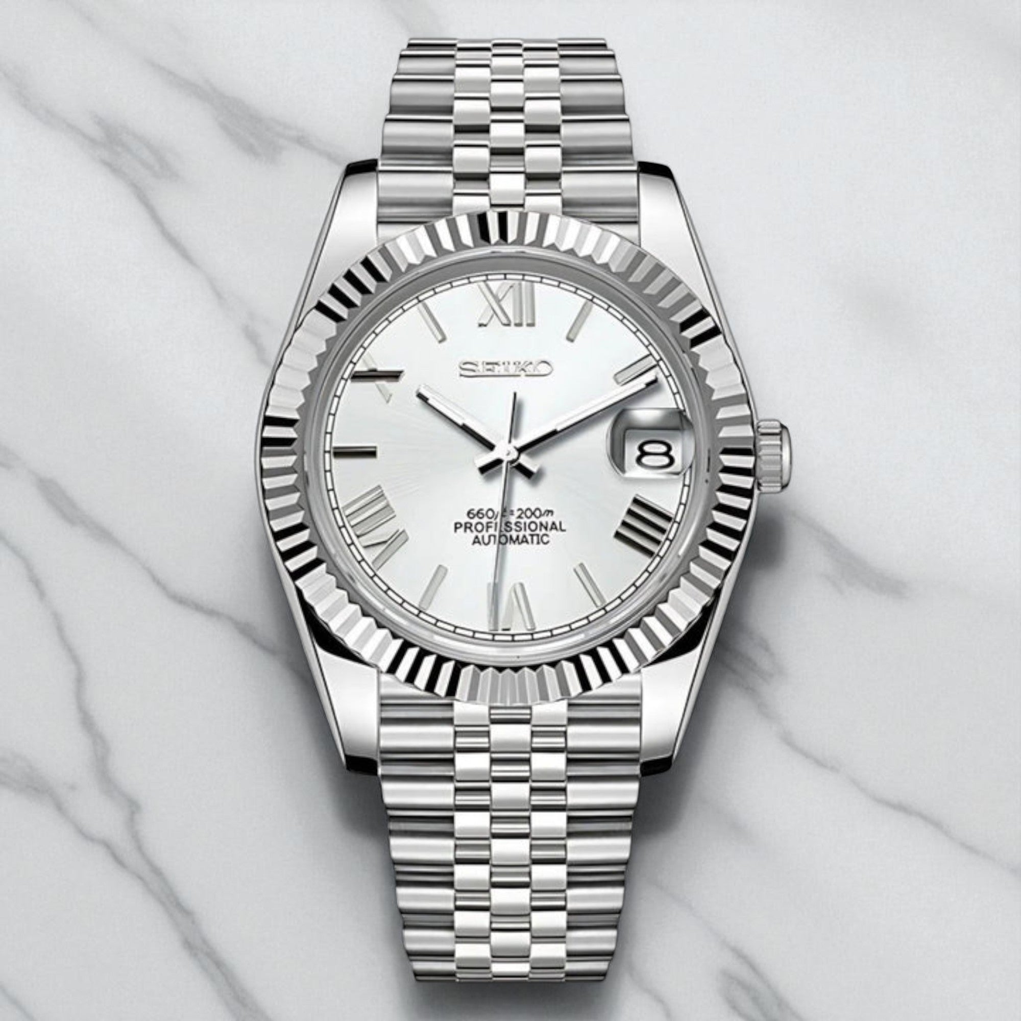 Datejust - Blanc Chiffres Romains