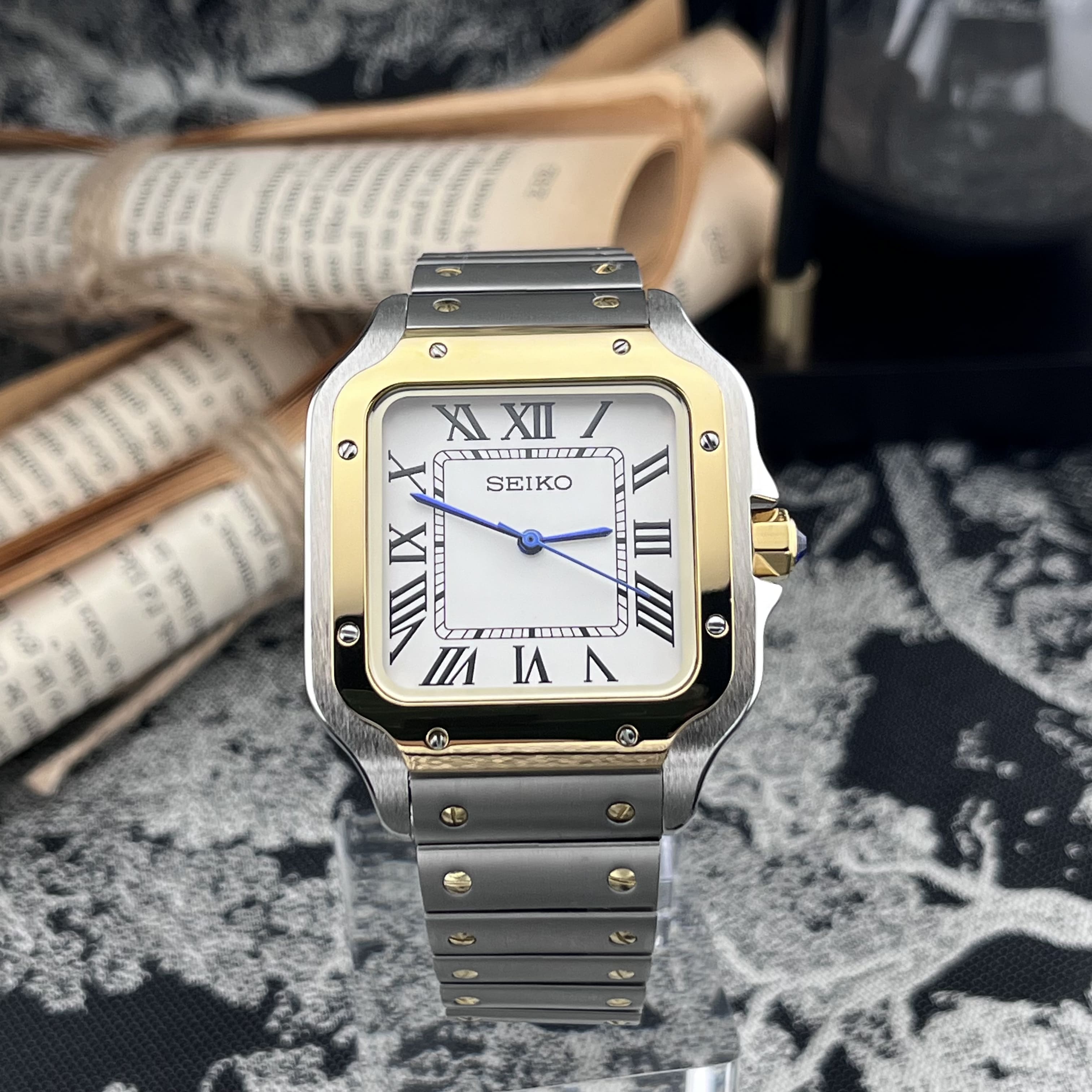 Santeiko - Or Two Tone Blanc