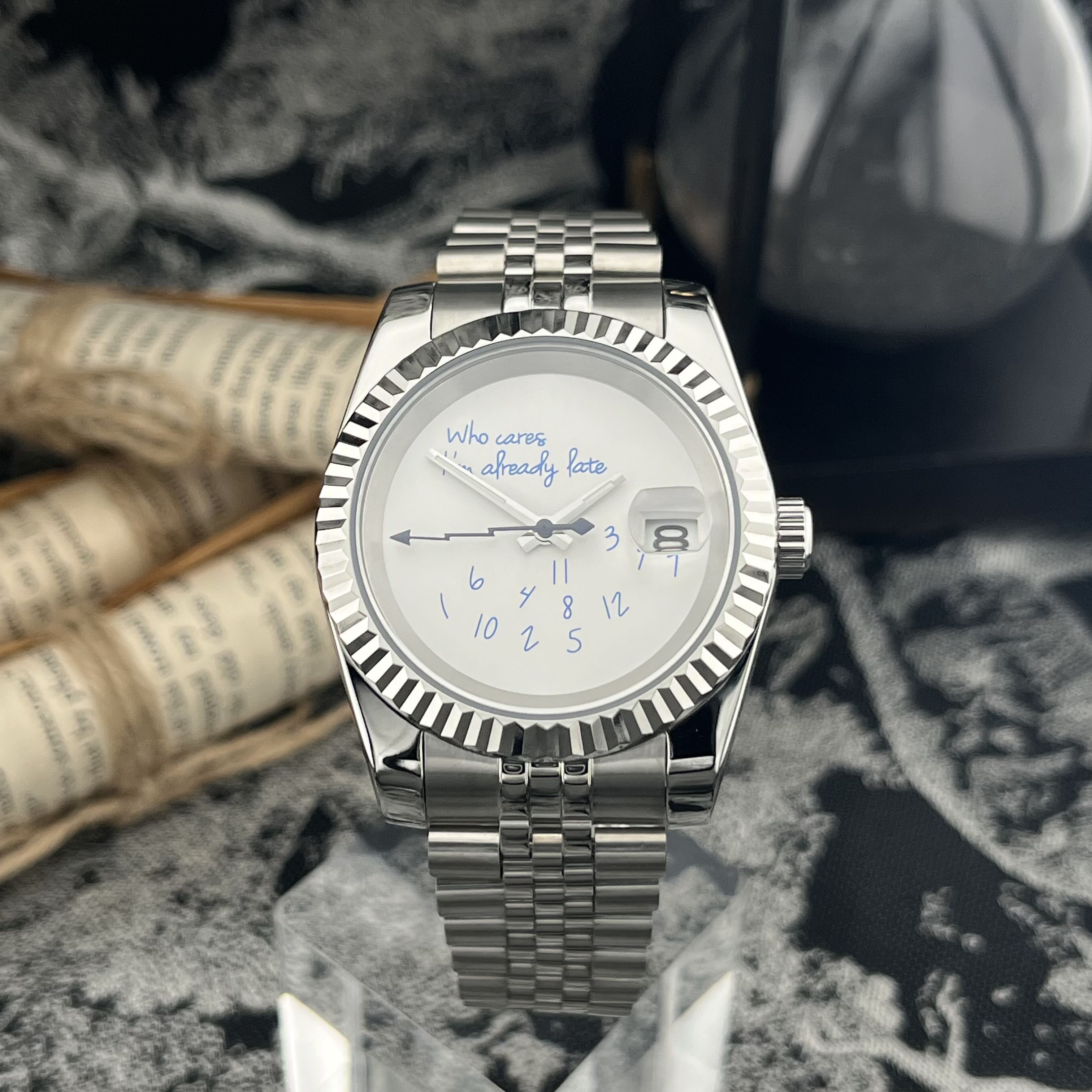 Seikojust - Who Cares? Blanc