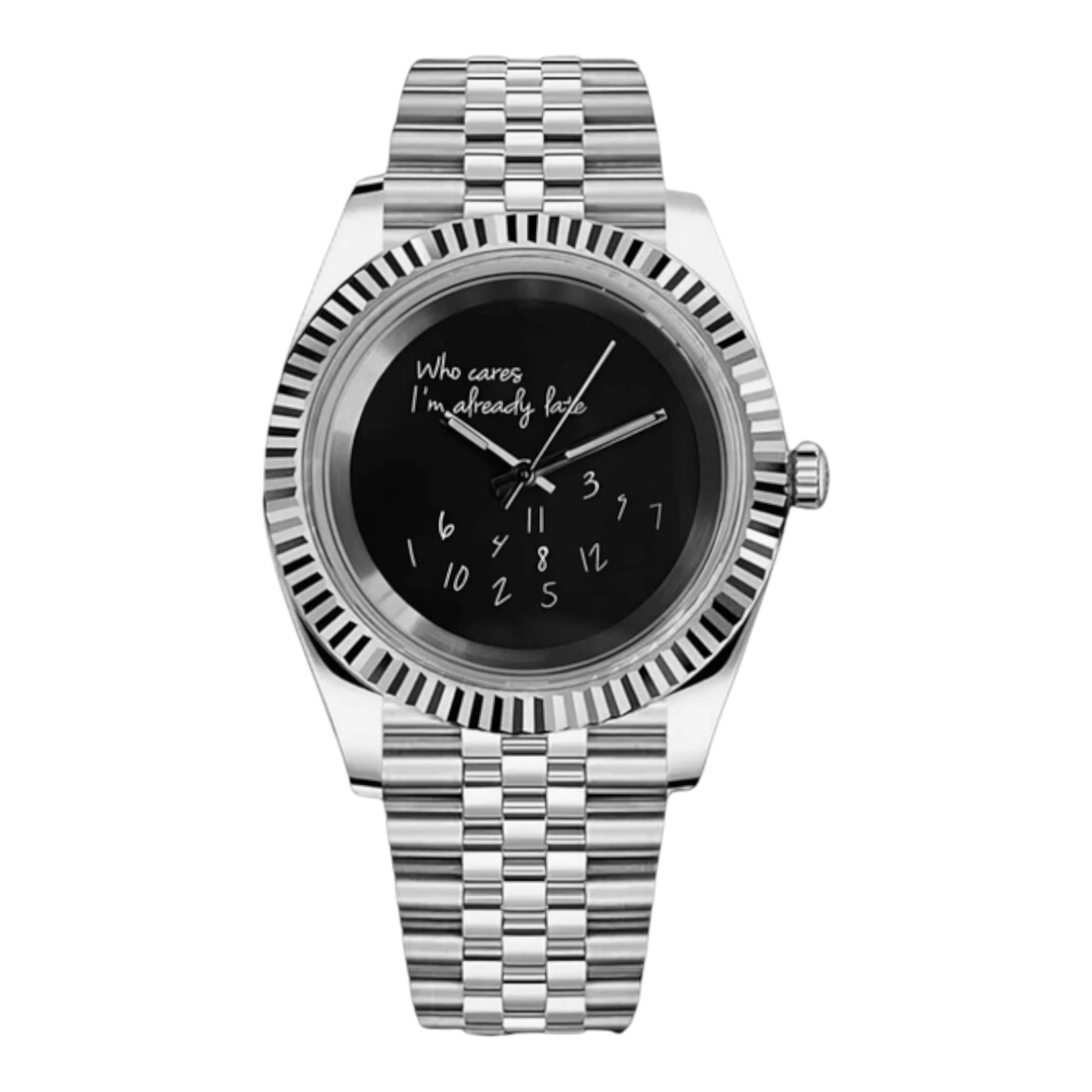 Datejust - Who Cares? Noir