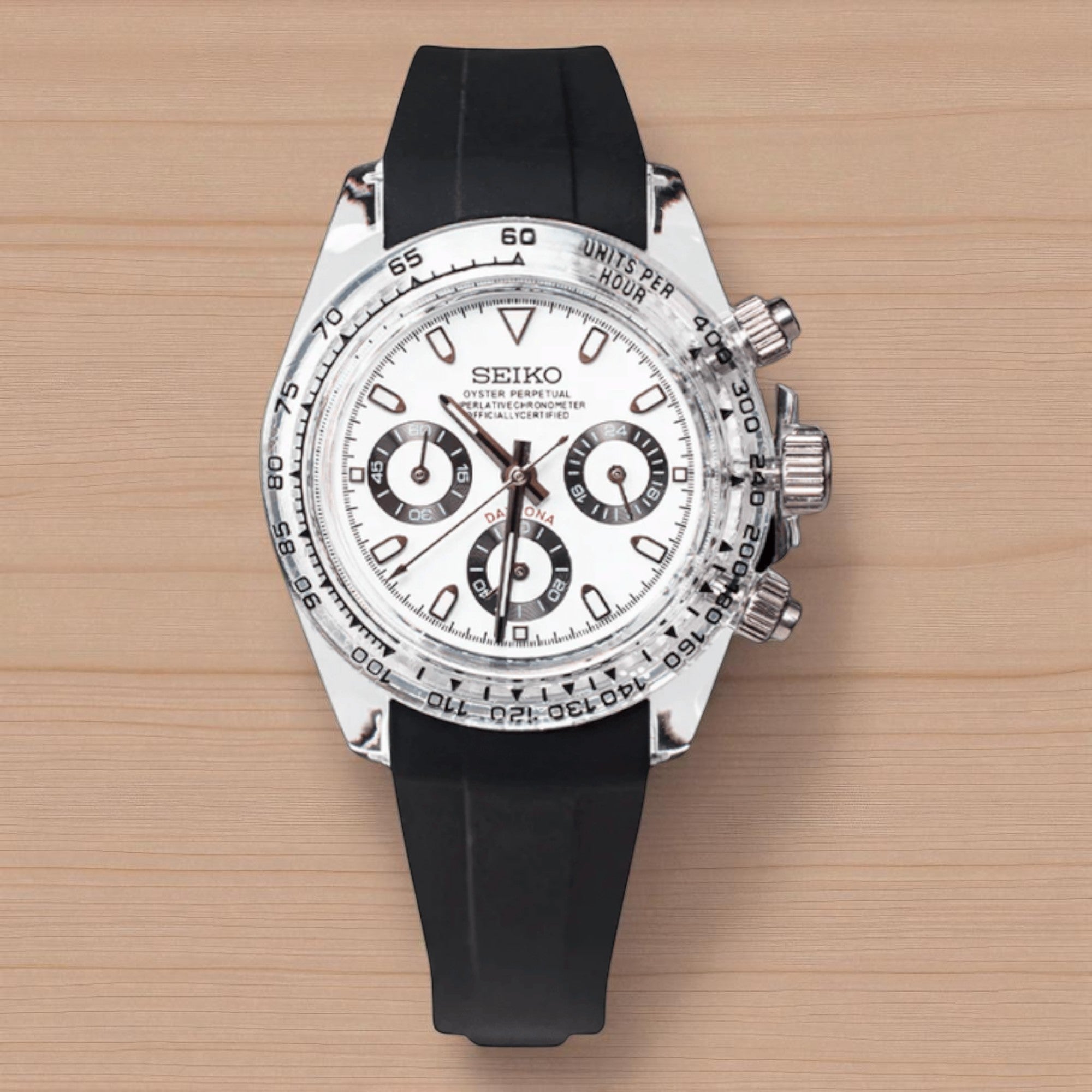 Daytona - Transparent Blanc