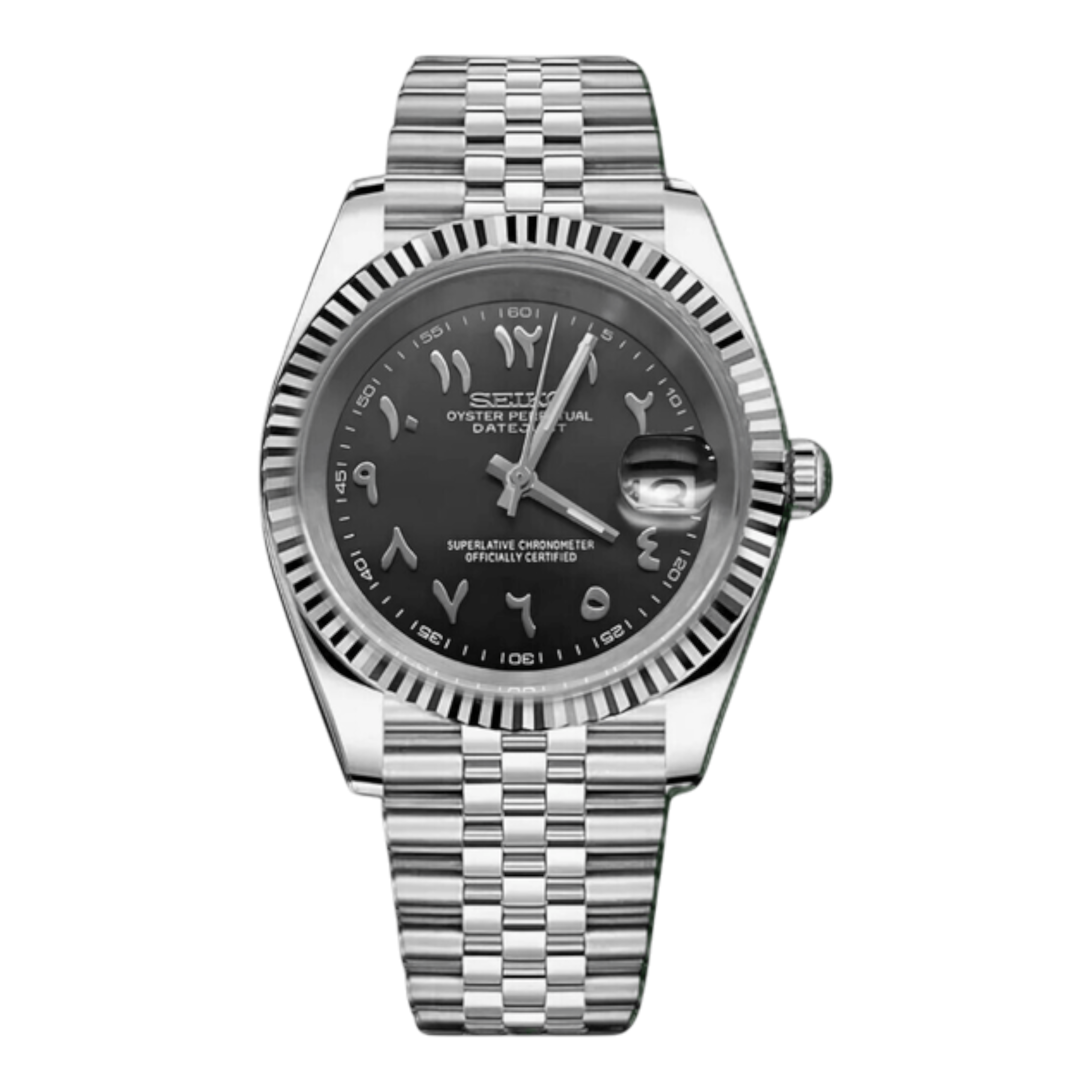 DateJust - Arabic Dial Noir