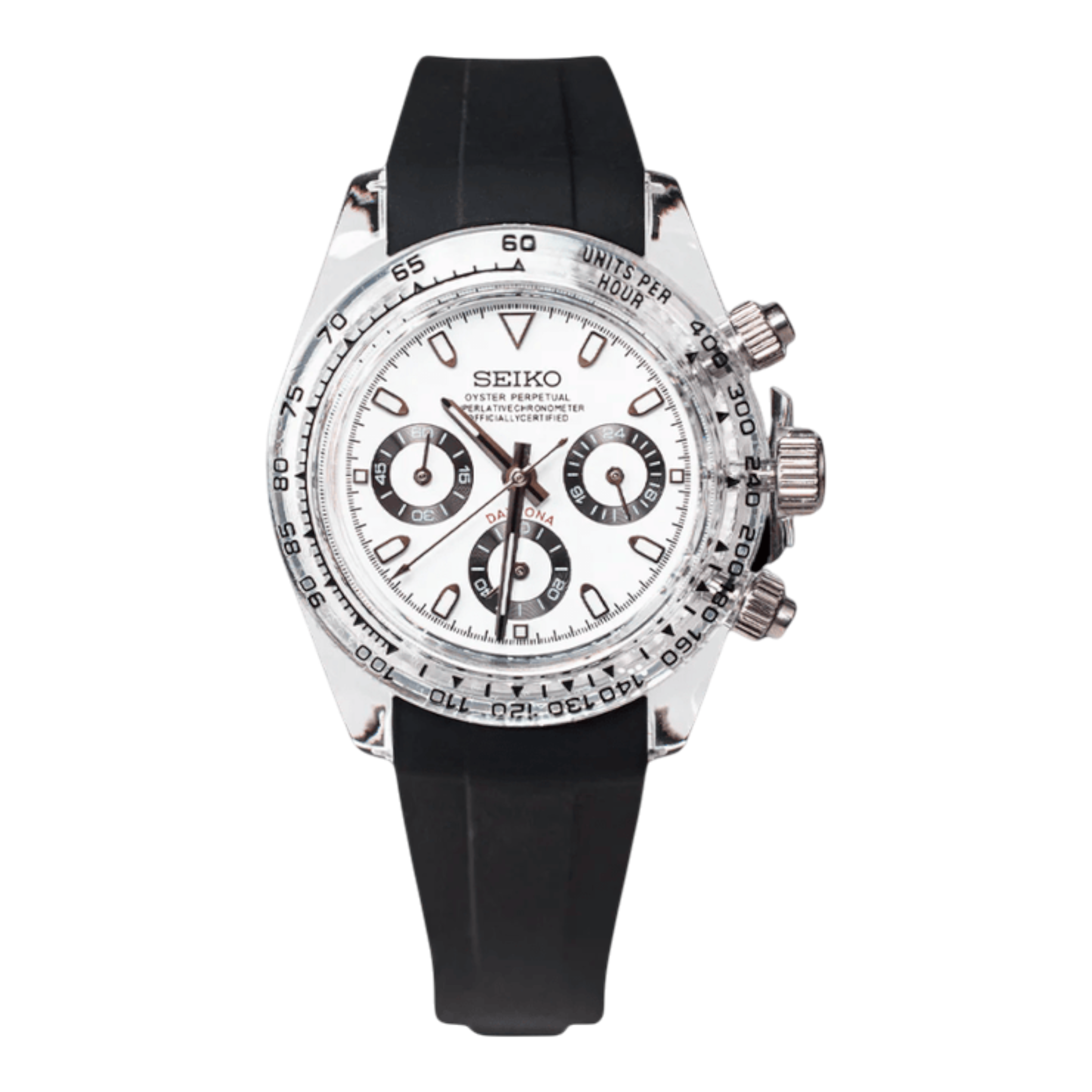 Daytona - Transparent Blanc