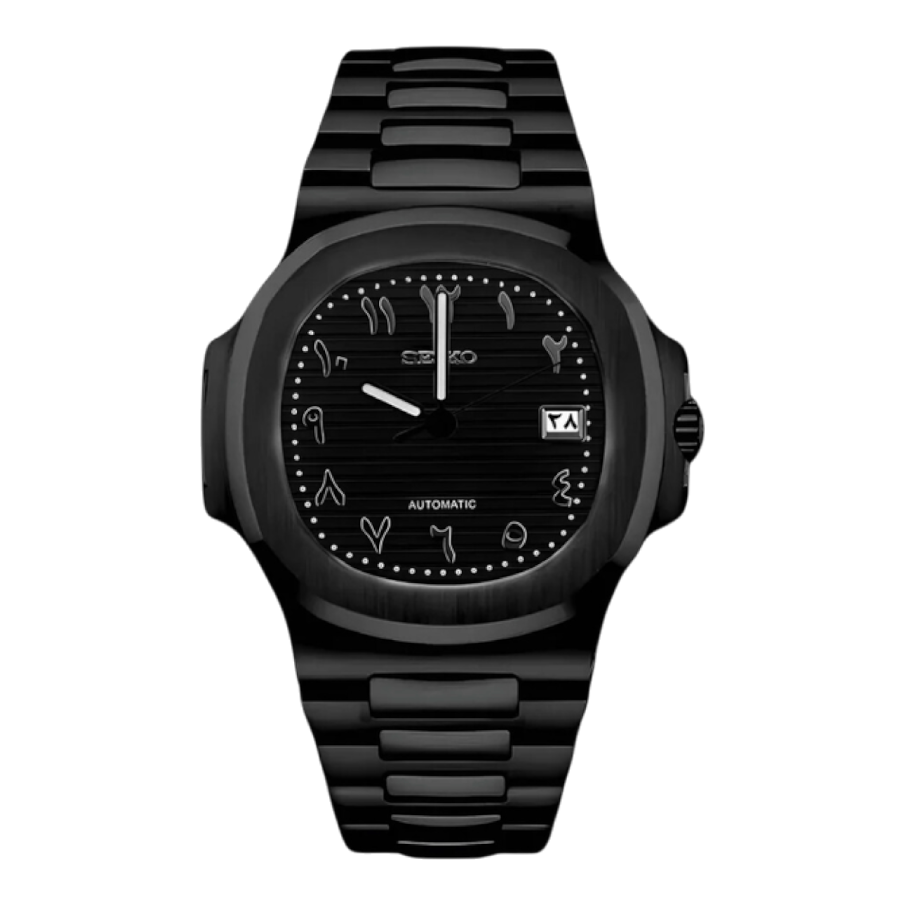Nautilus - Arabic Dial All Black