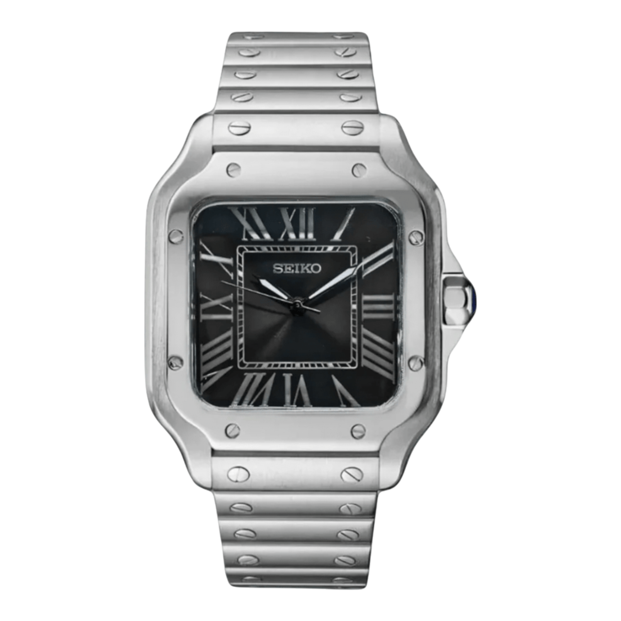 Santos - Noir Chiffres Romains