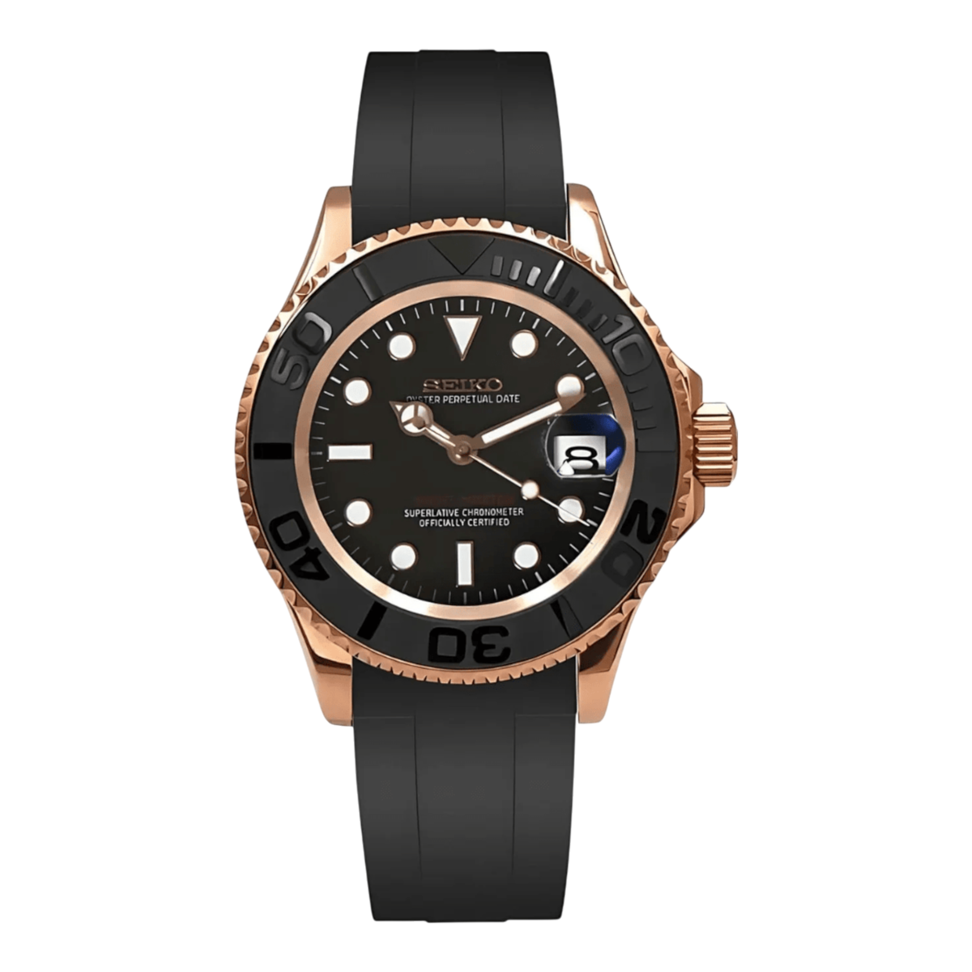 YachtMaster - Or Rose Noir