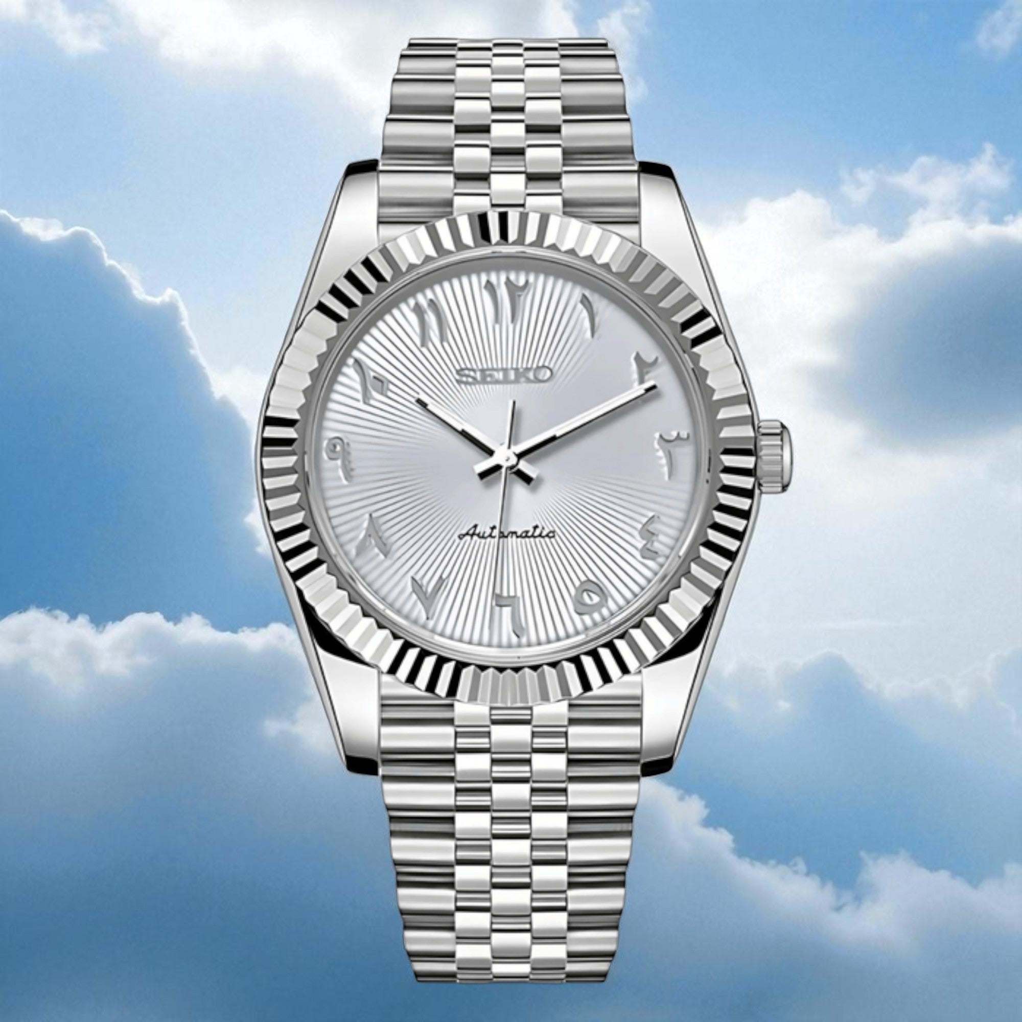 Datejust - Arabic Dial Blanc No Date