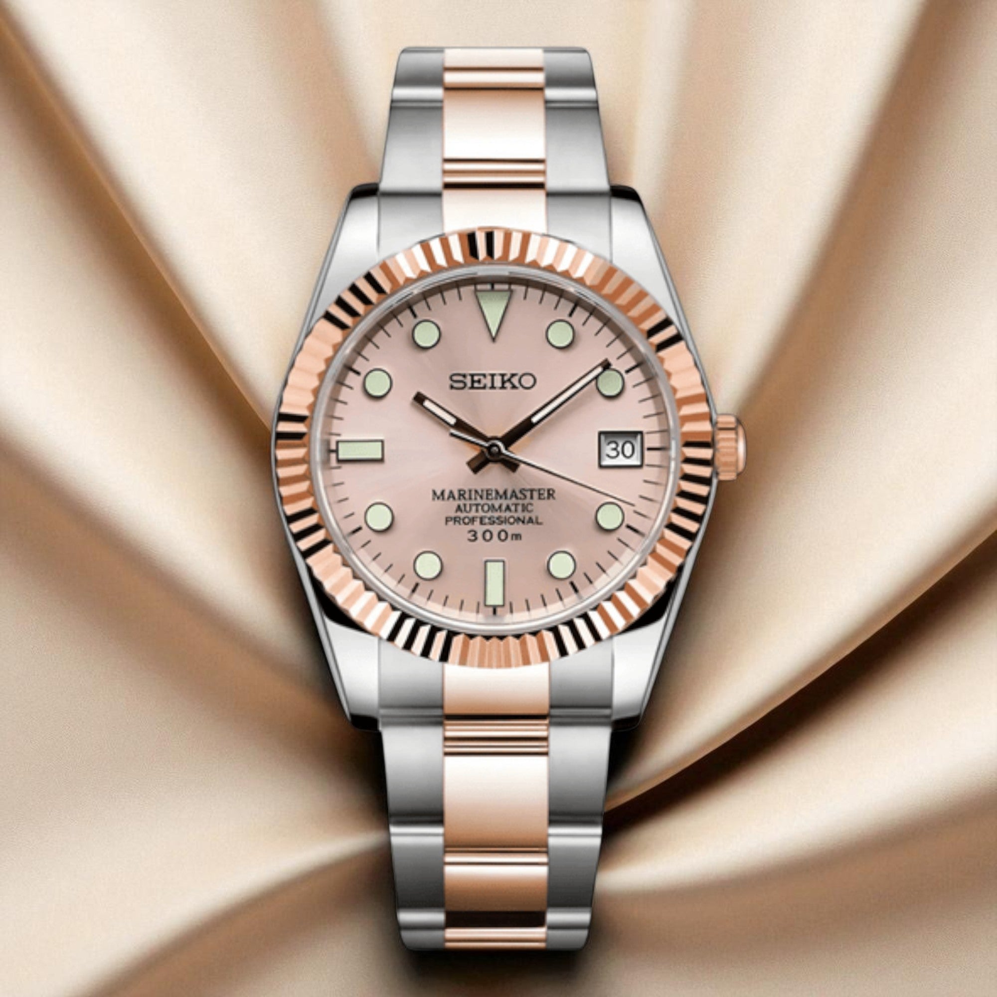 Datejust - Or Rose Two Tone Rose