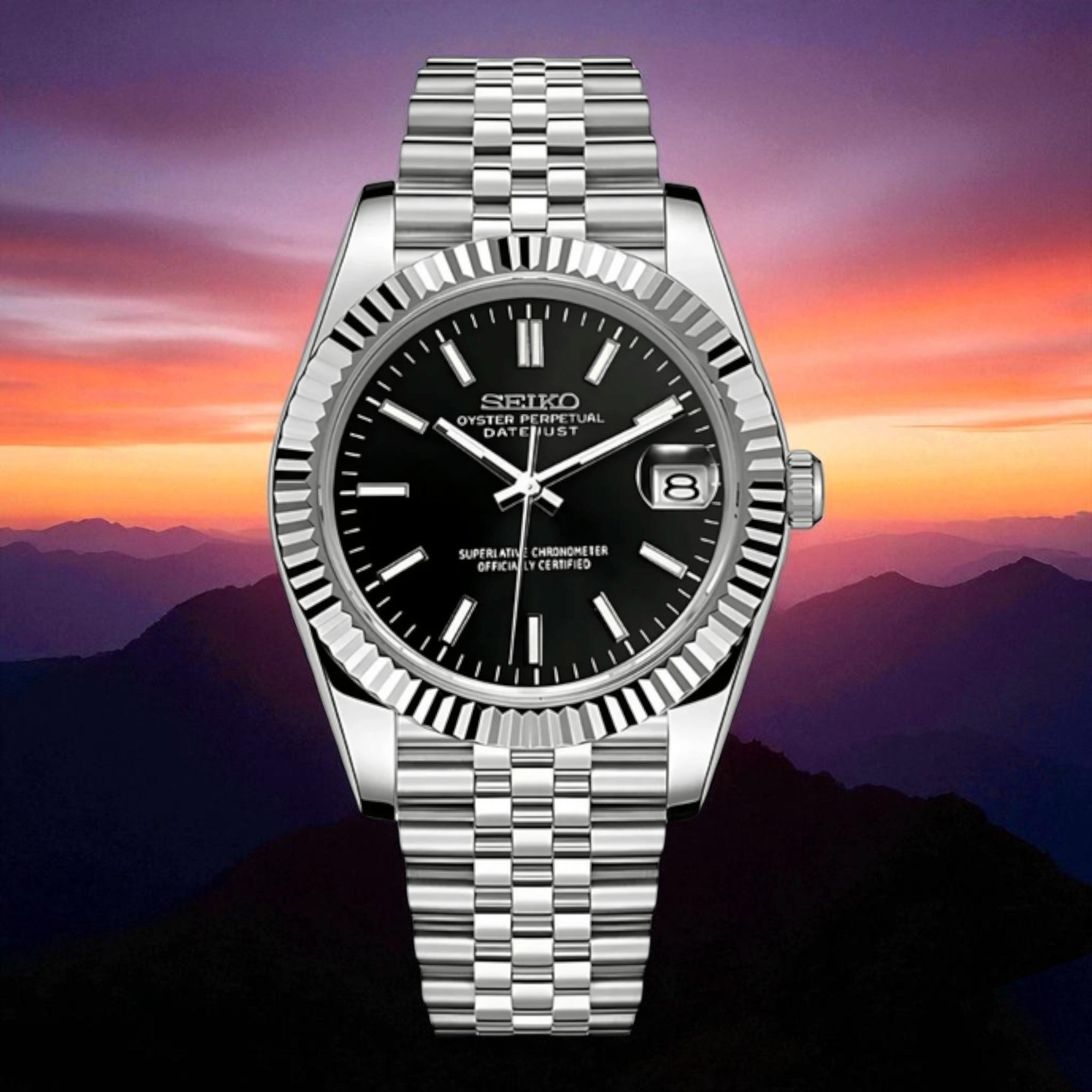 Datejust - Noir
