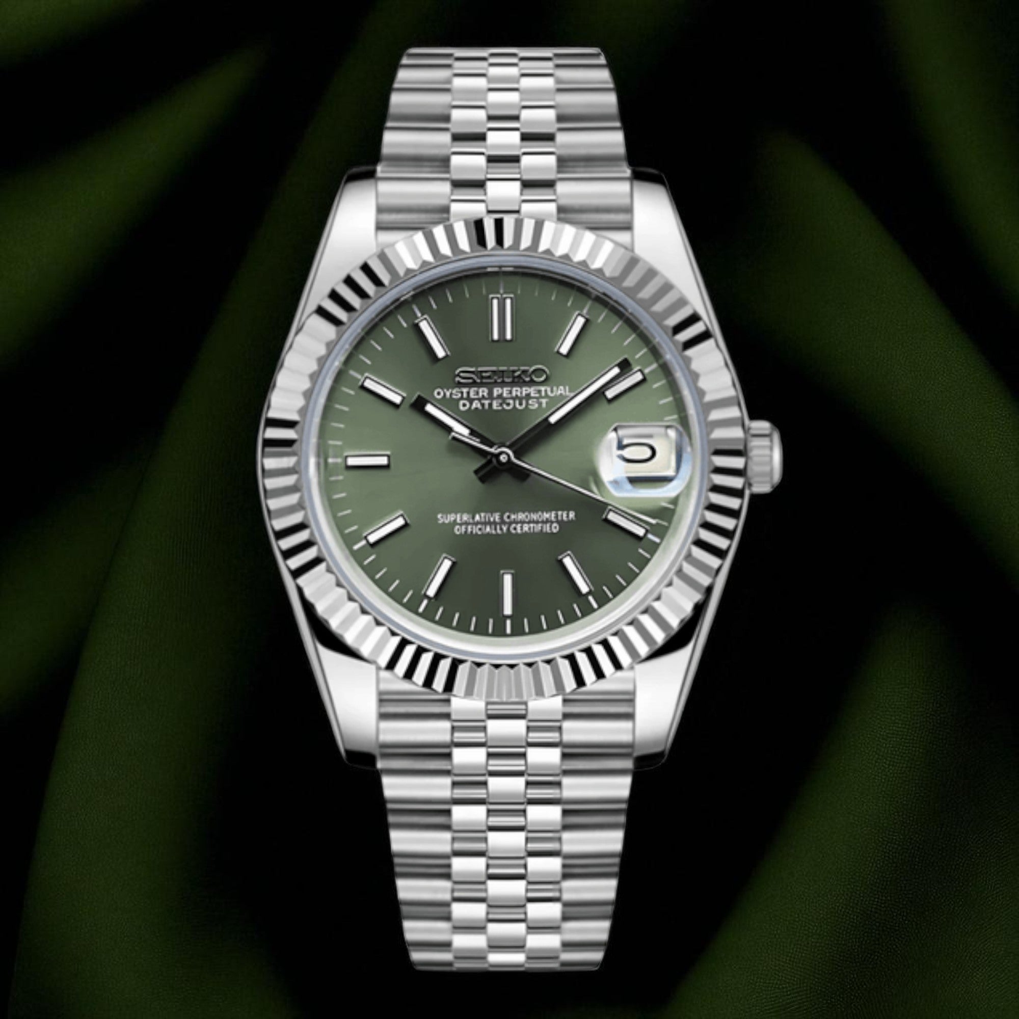 DateJust - Vert Olive