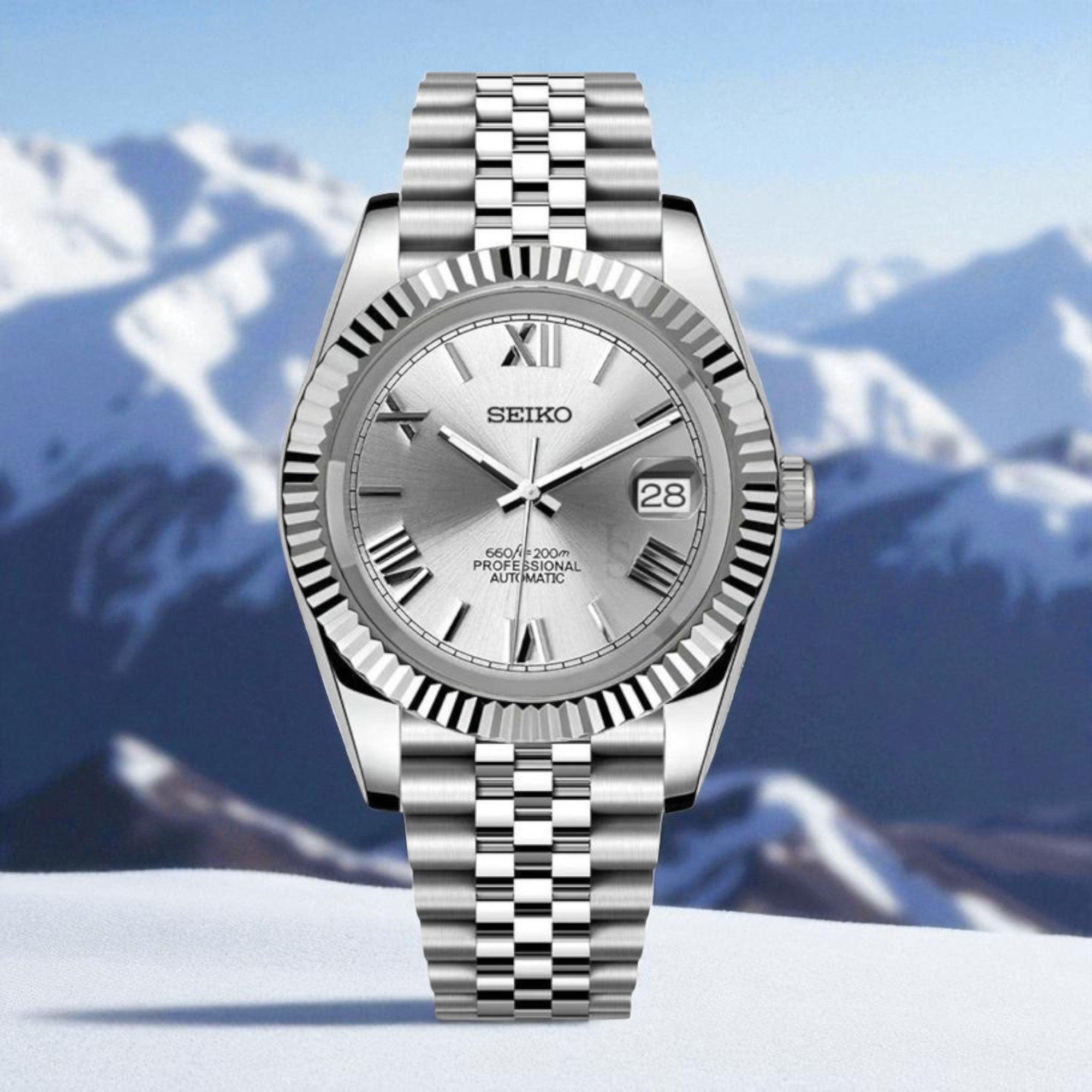 Datejust - Acier Chiffres Romains
