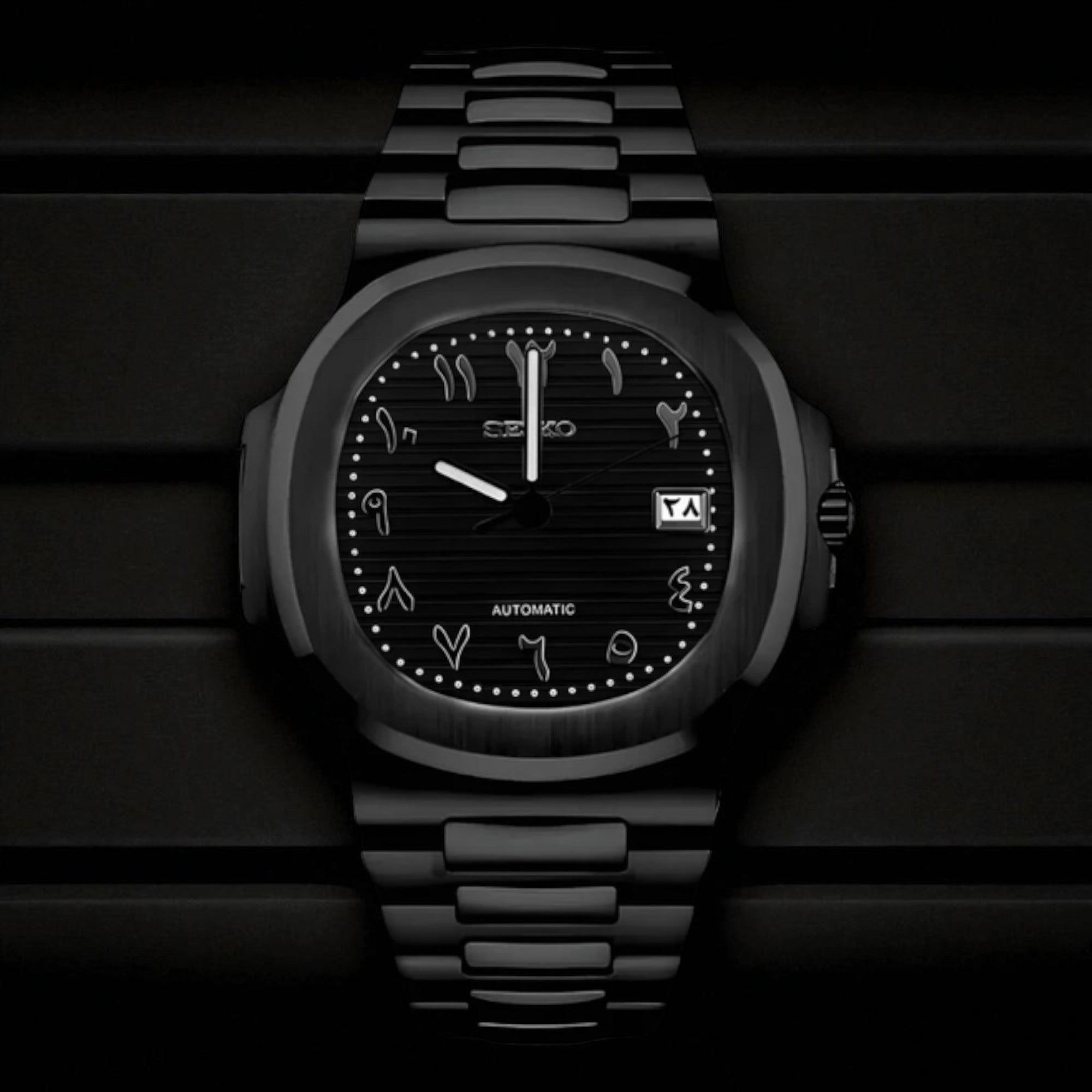 Nautilus - Arabic Dial All Black