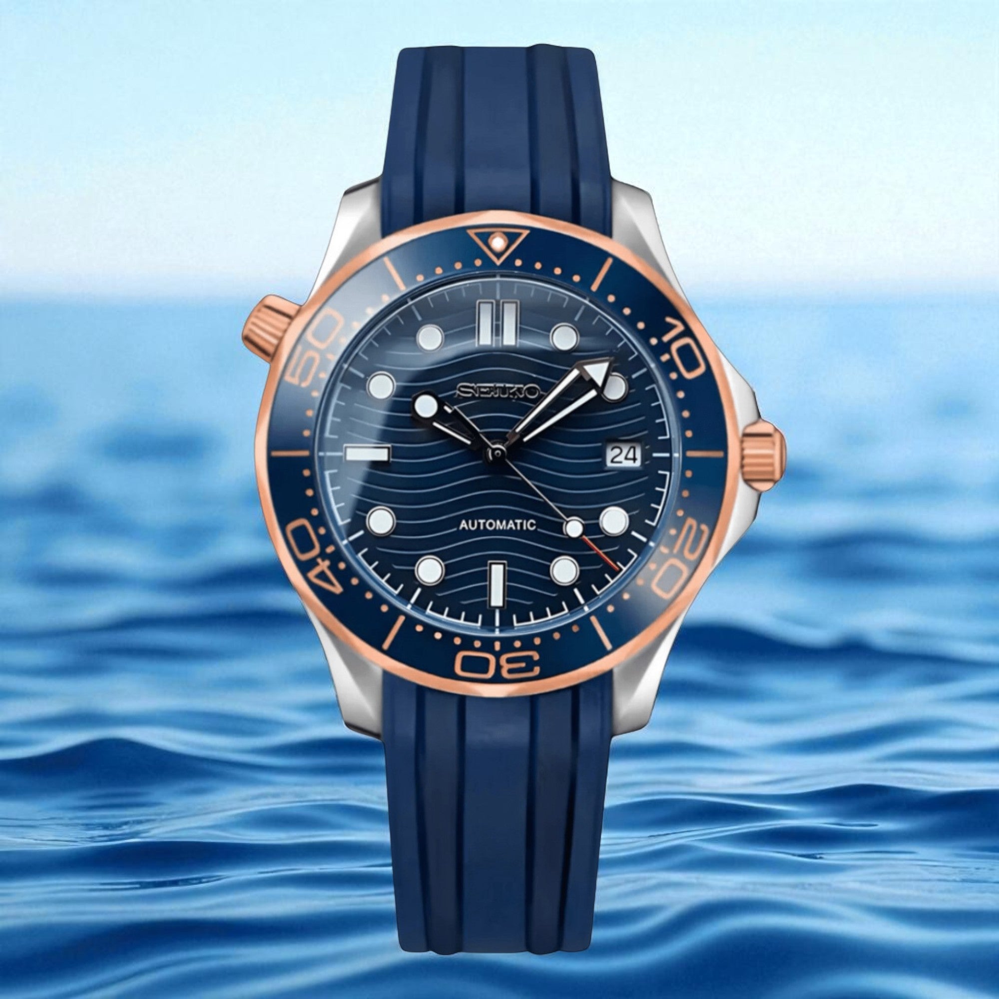 Seamaster - Or Rose Bleu