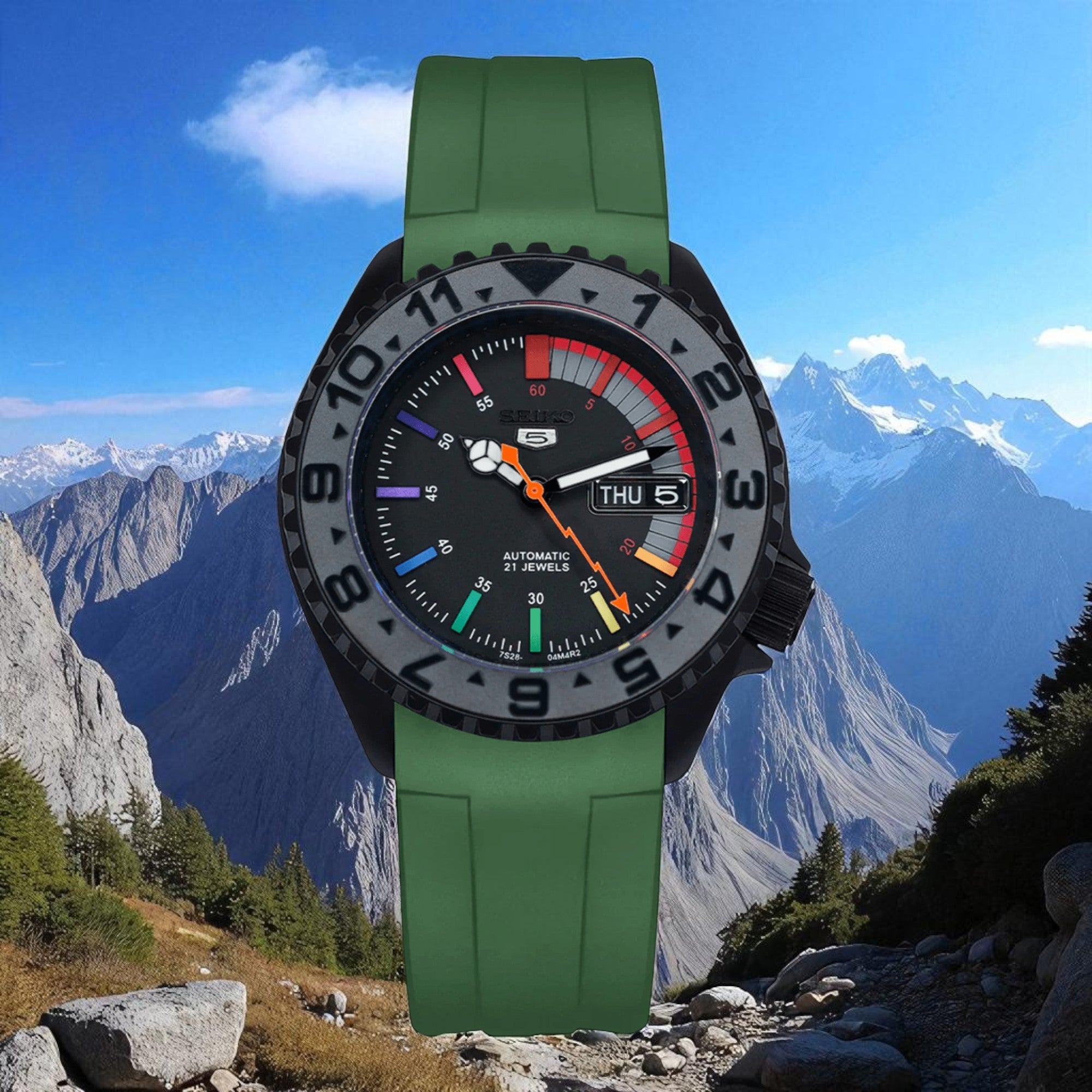 Skx - Oyster Flex Vert Noir Rainbow
