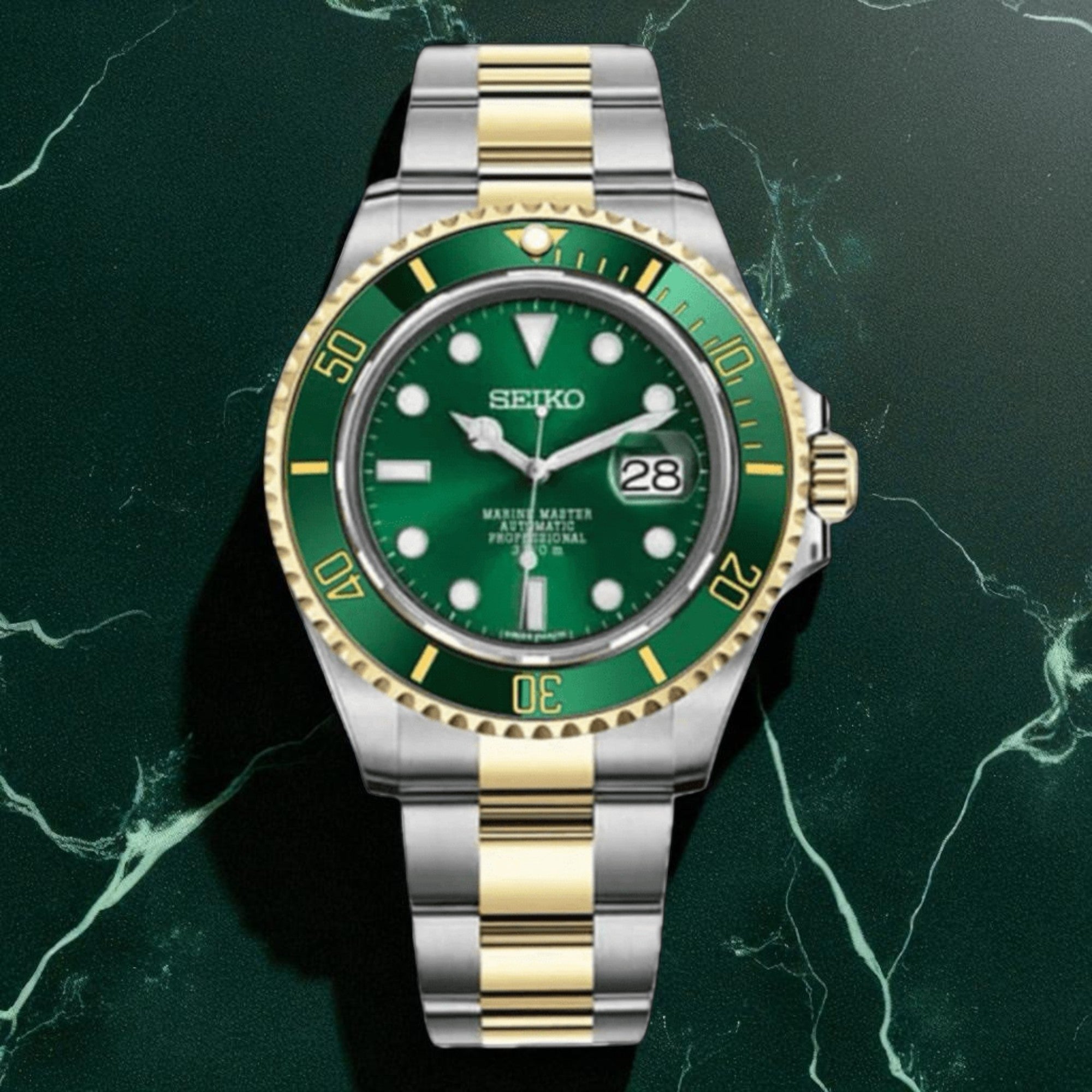 SubMariner - Or Two Tone Vert