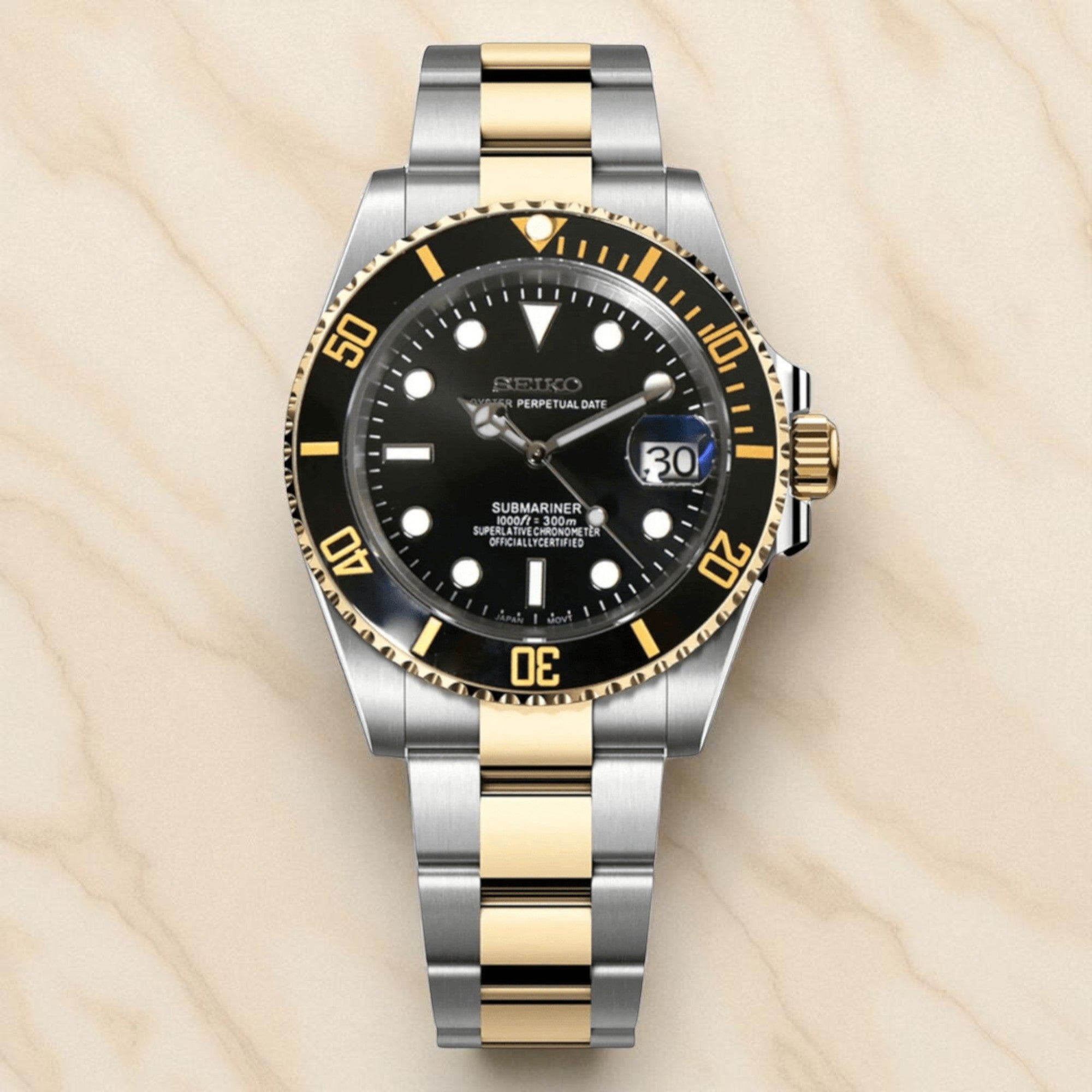 SubMariner - Or Two Tone Noir