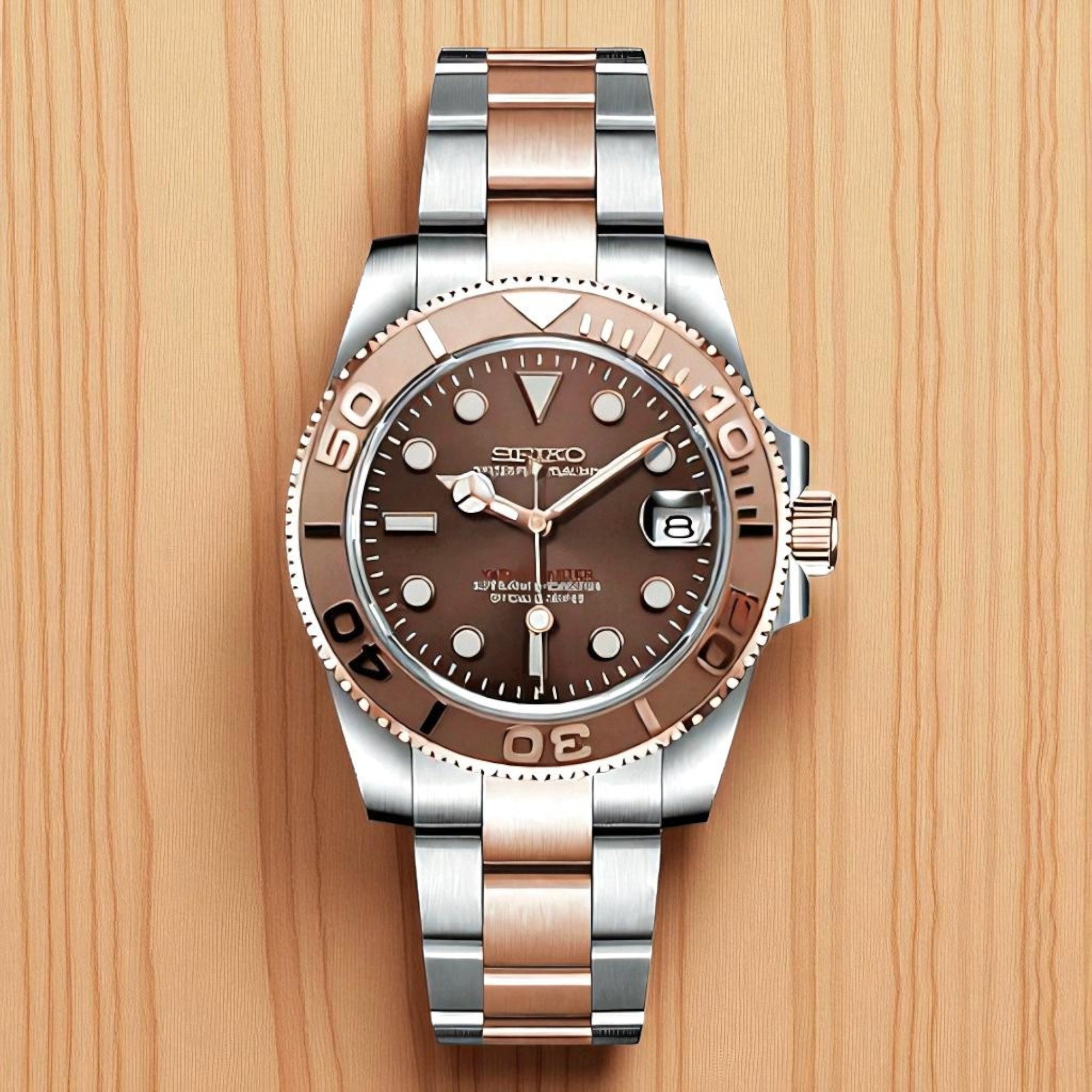 YachtMaster - Or Rose Two Tone