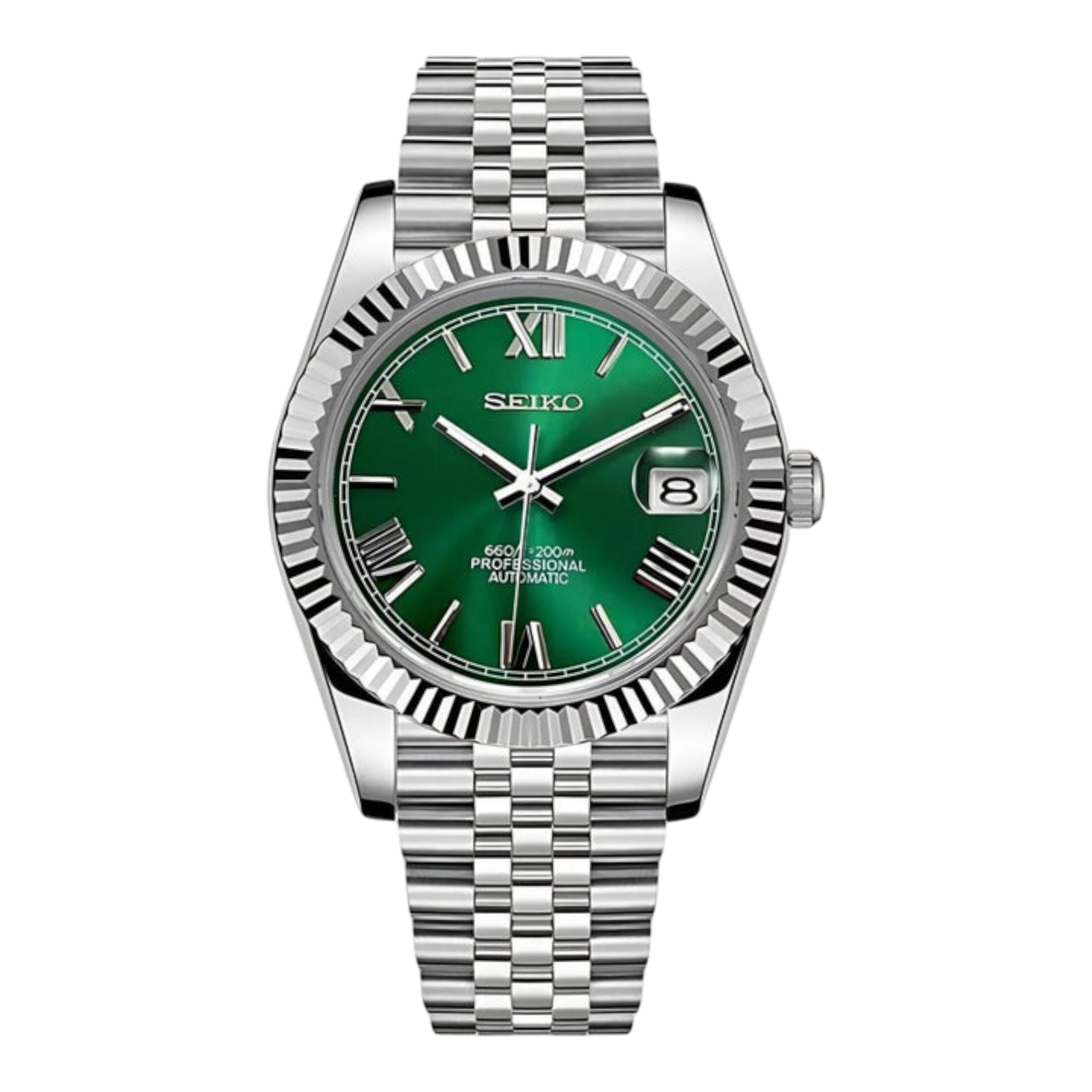 Datejust - Arabic Dial Vert Chiffres Romains