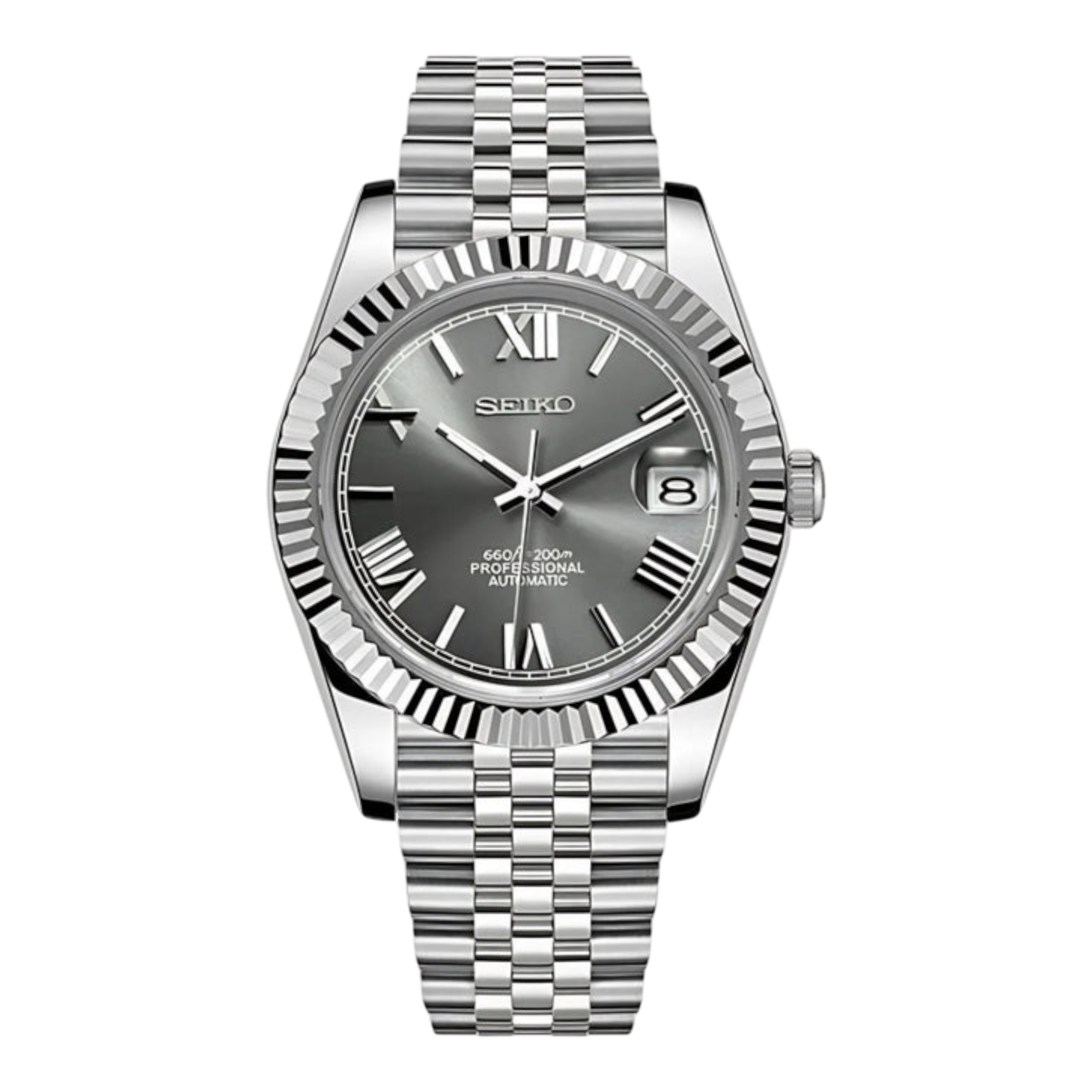 Datejust - Gris Chiffres Romains
