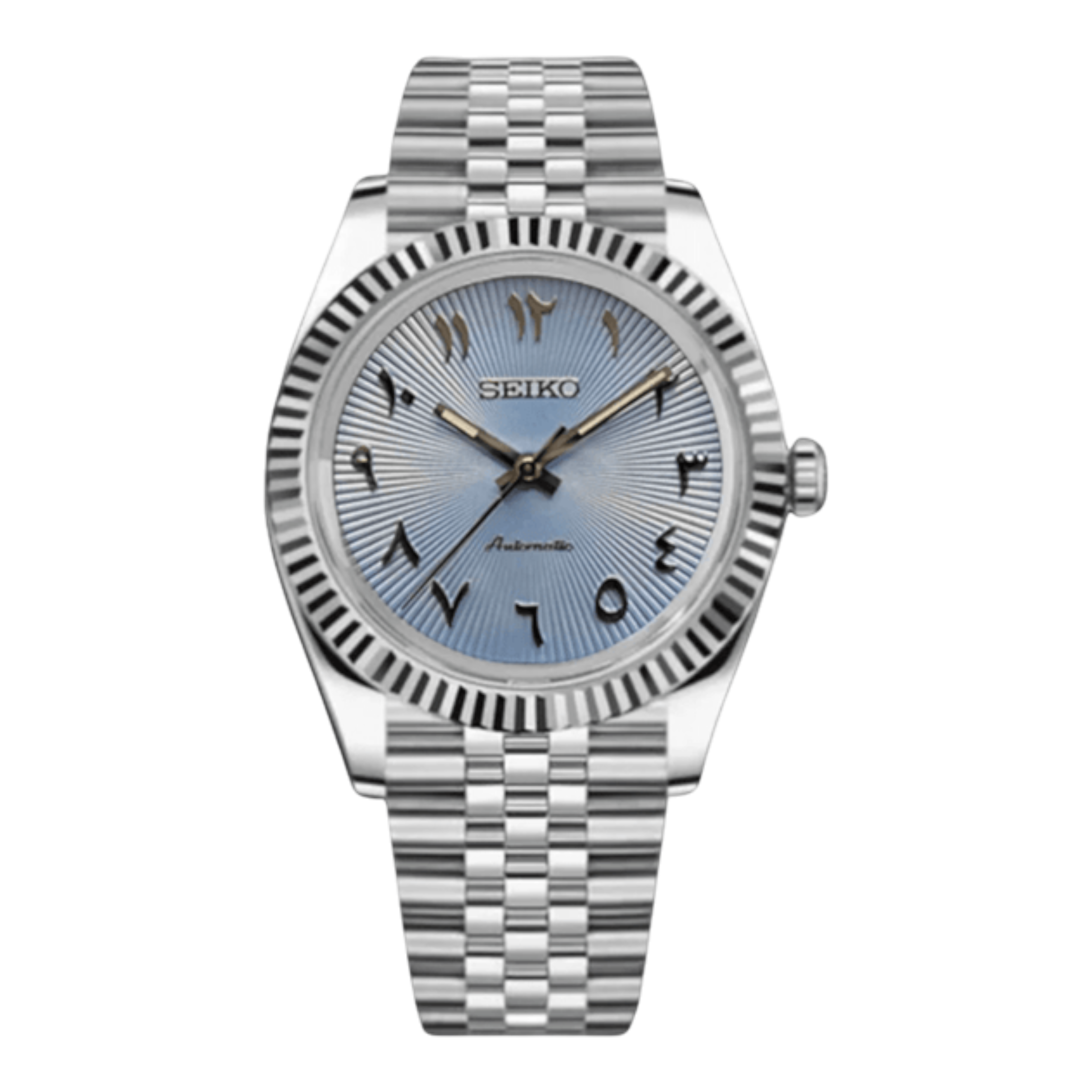 Datejust - Arabic Dial Bleu Clair