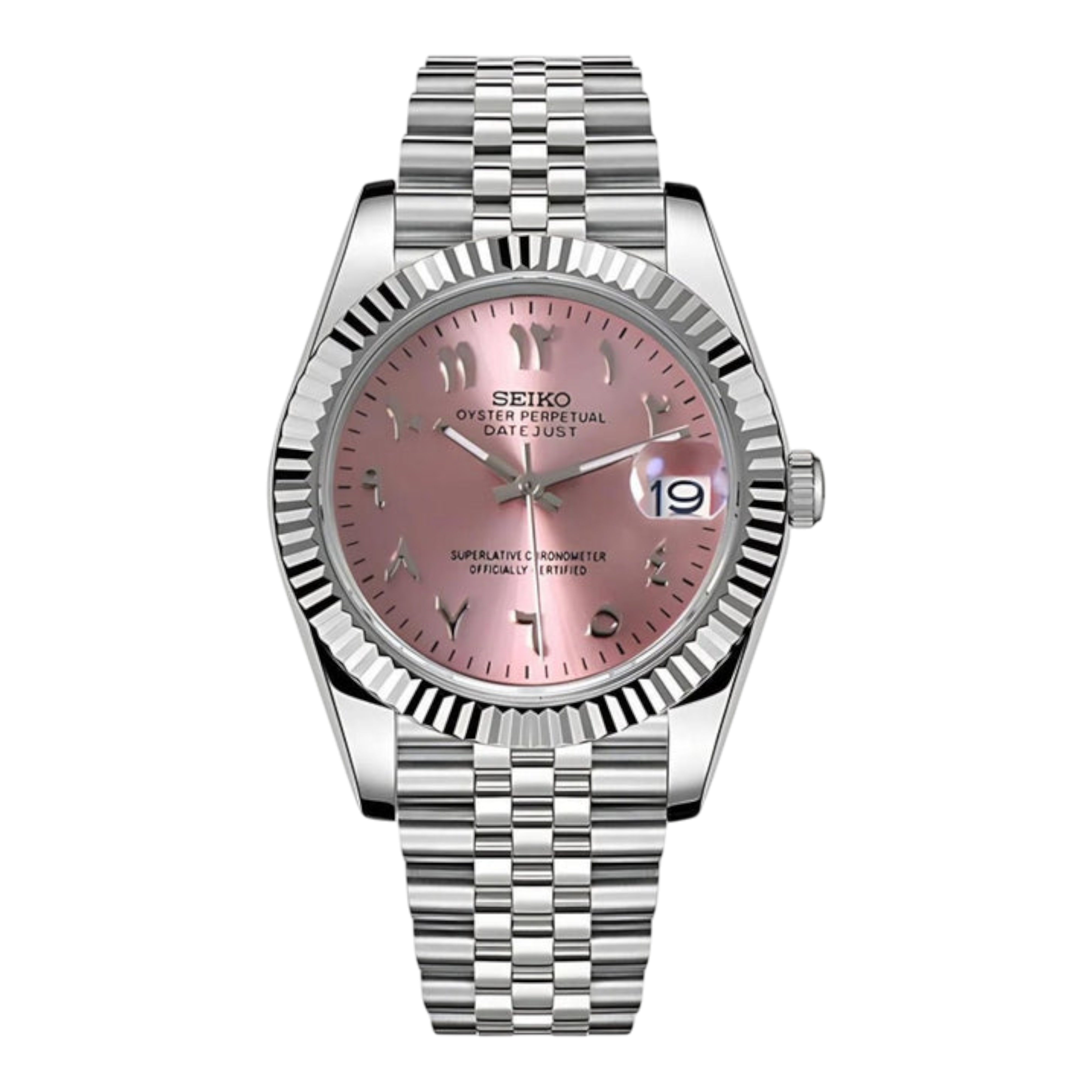 DateJust - Arabic Dial Rose