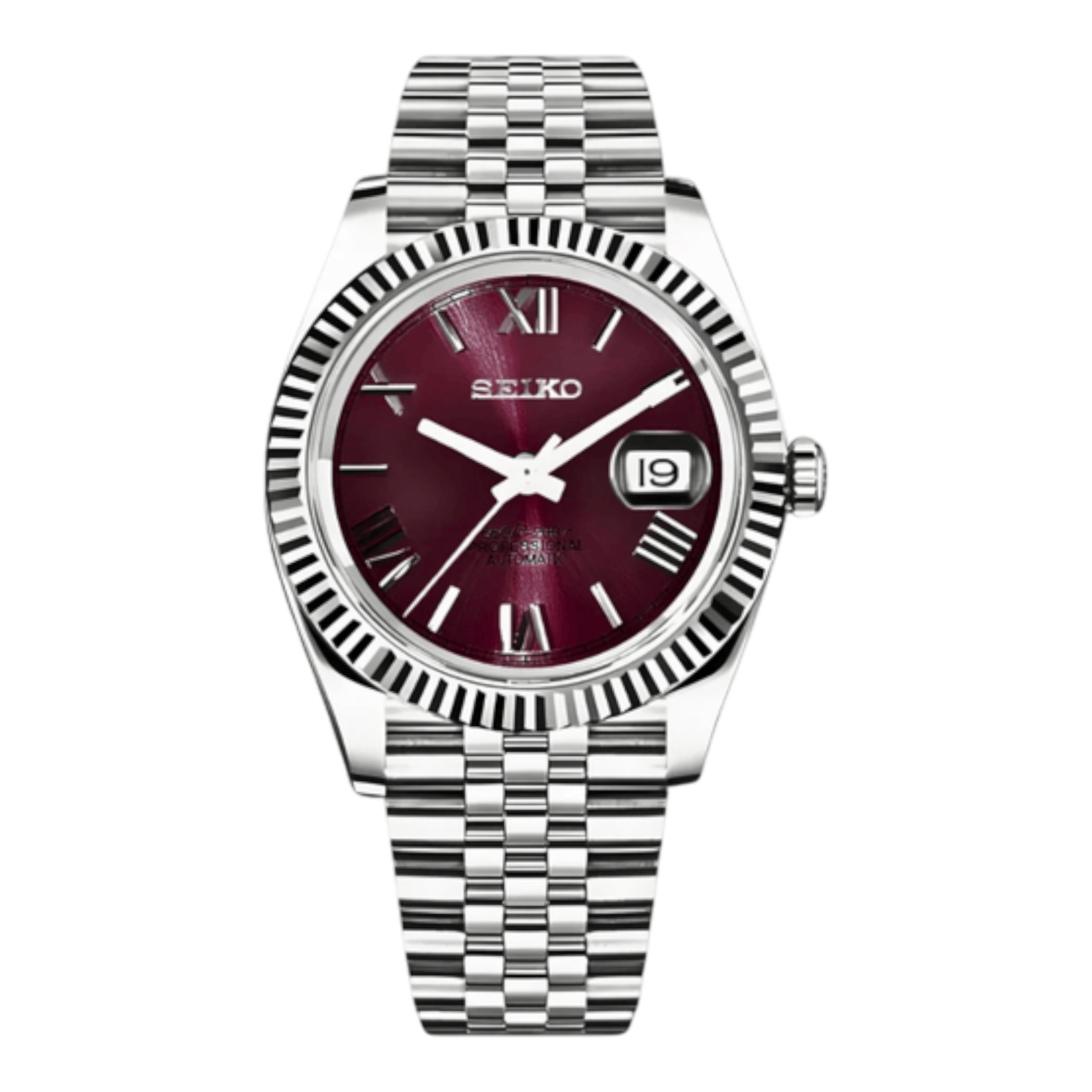 Datejust - rouge bordeaux