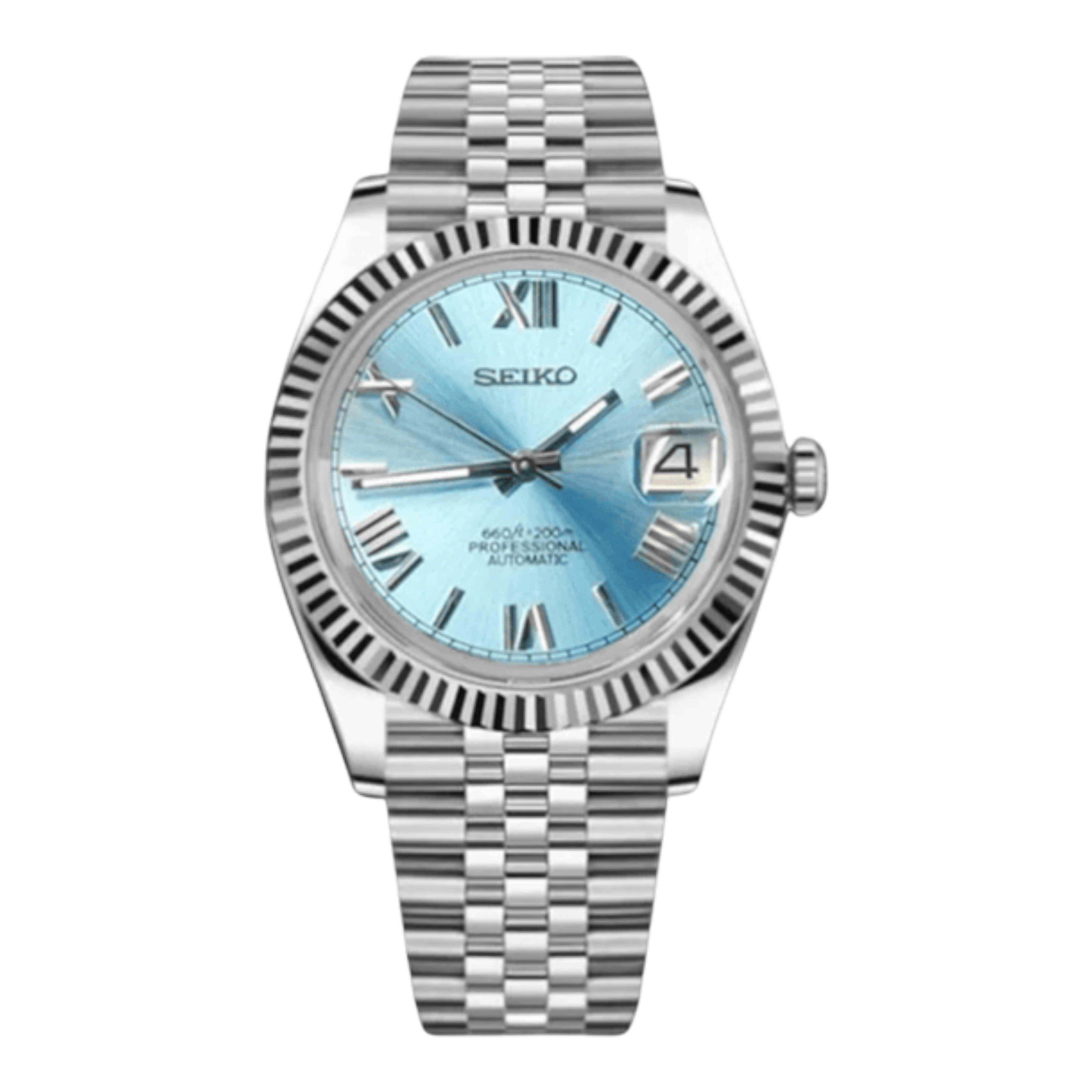 Datejust - Tiffany And Blue Chiffres Romains