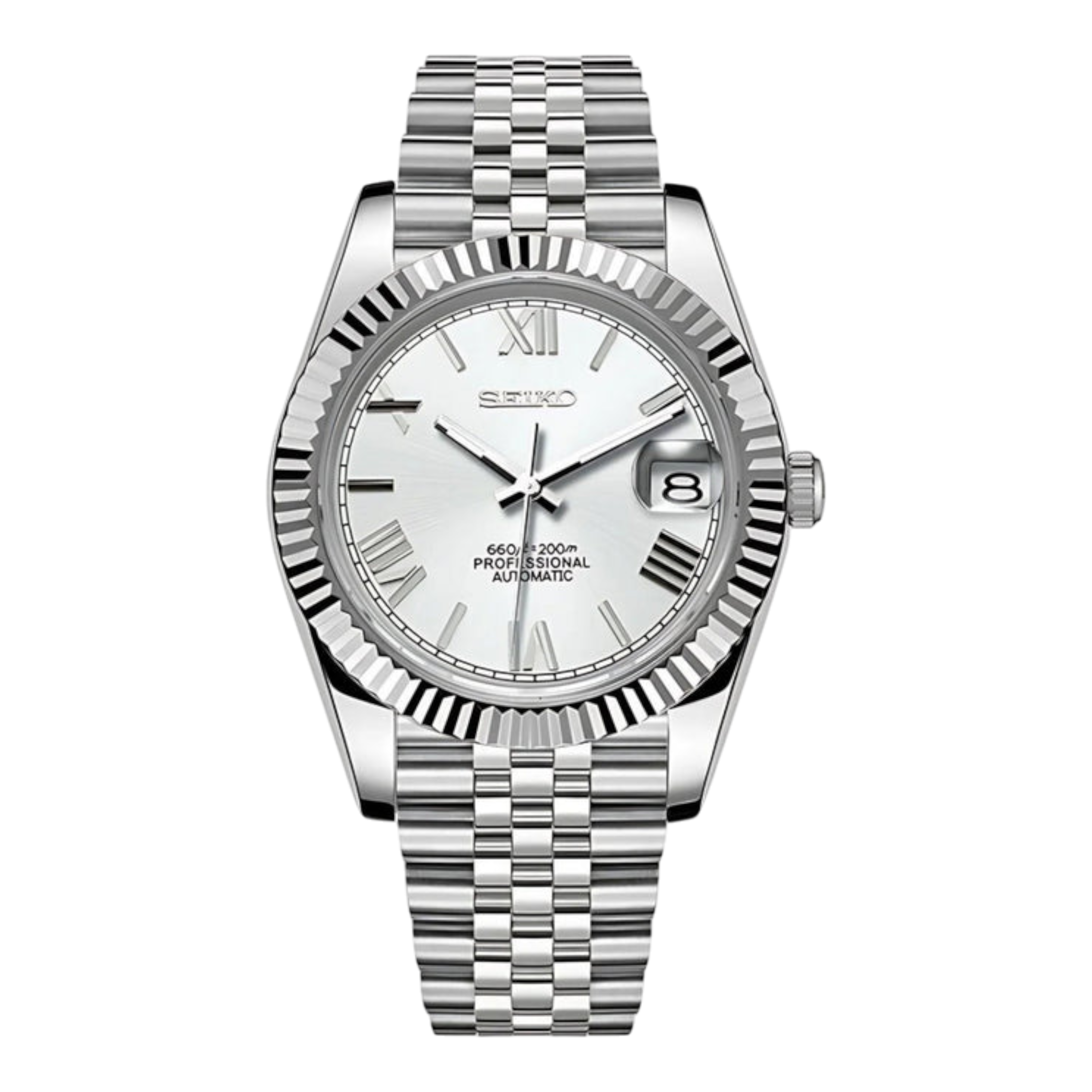 Datejust - Blanc Chiffres Romains