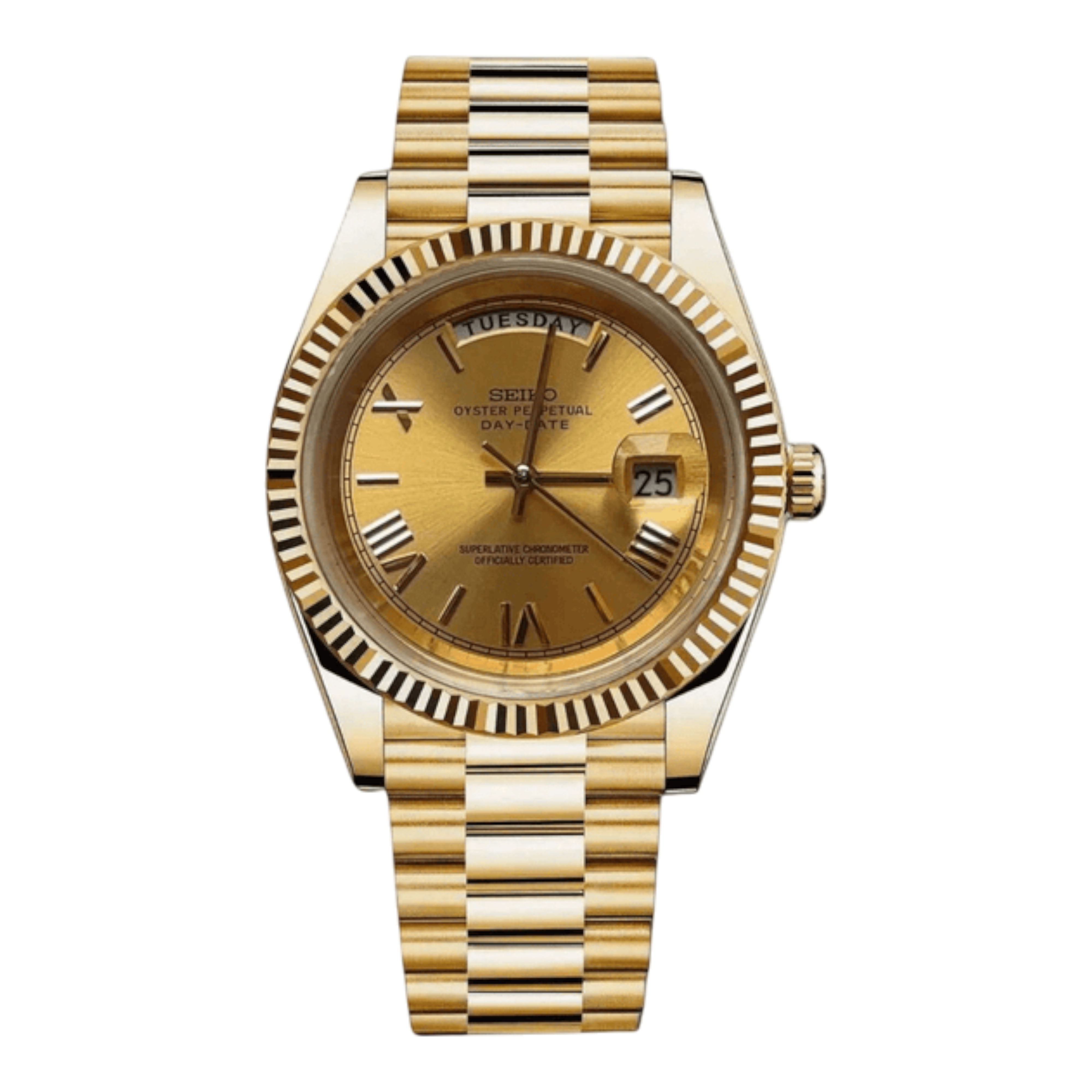 DayDate - Or Chiffres Romains
