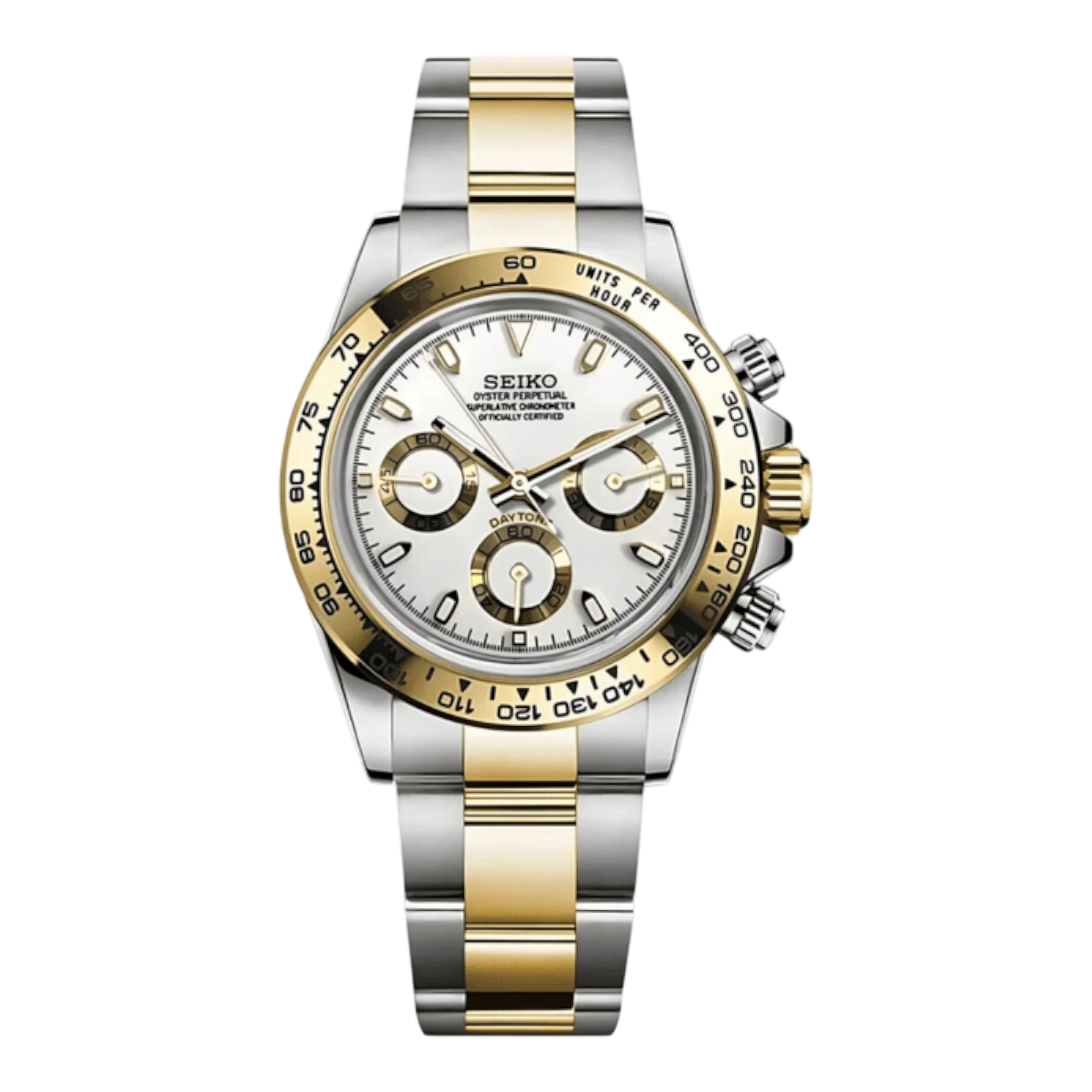 Daytona - Or Two Tone Blanc